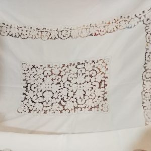 Copriletto matrimoniale avorio